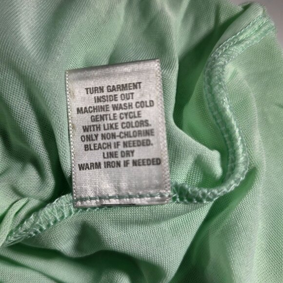 Dressbarn Green Crochet Tank Top 1X Womens cottagecore summer spring - Picture 5 of 8